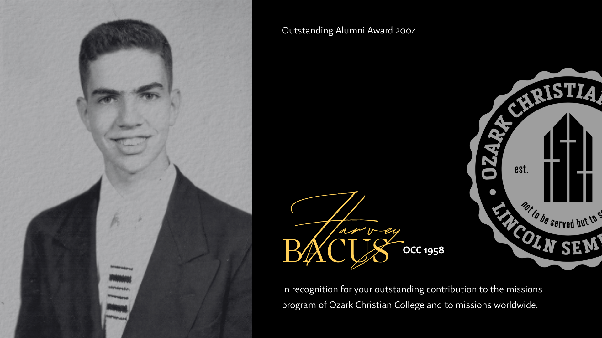 Harvey Bacus