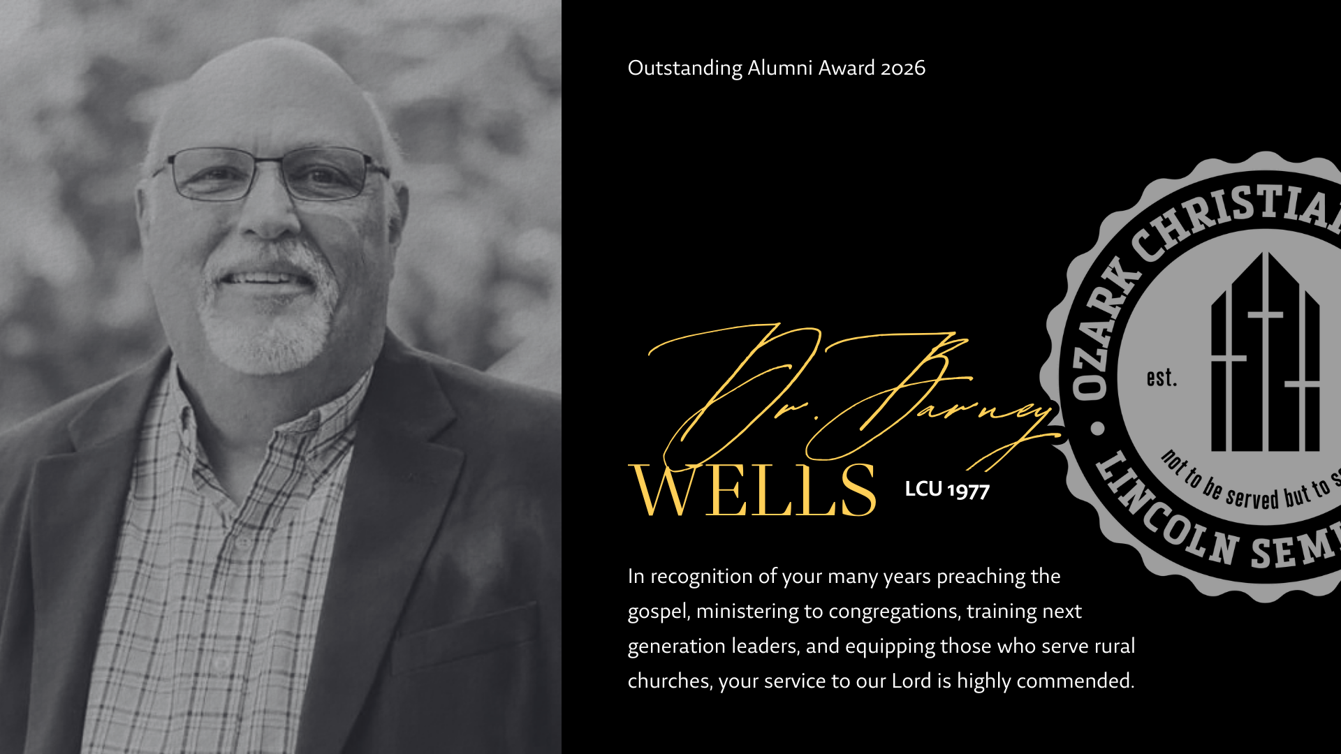 Dr Barney Wells