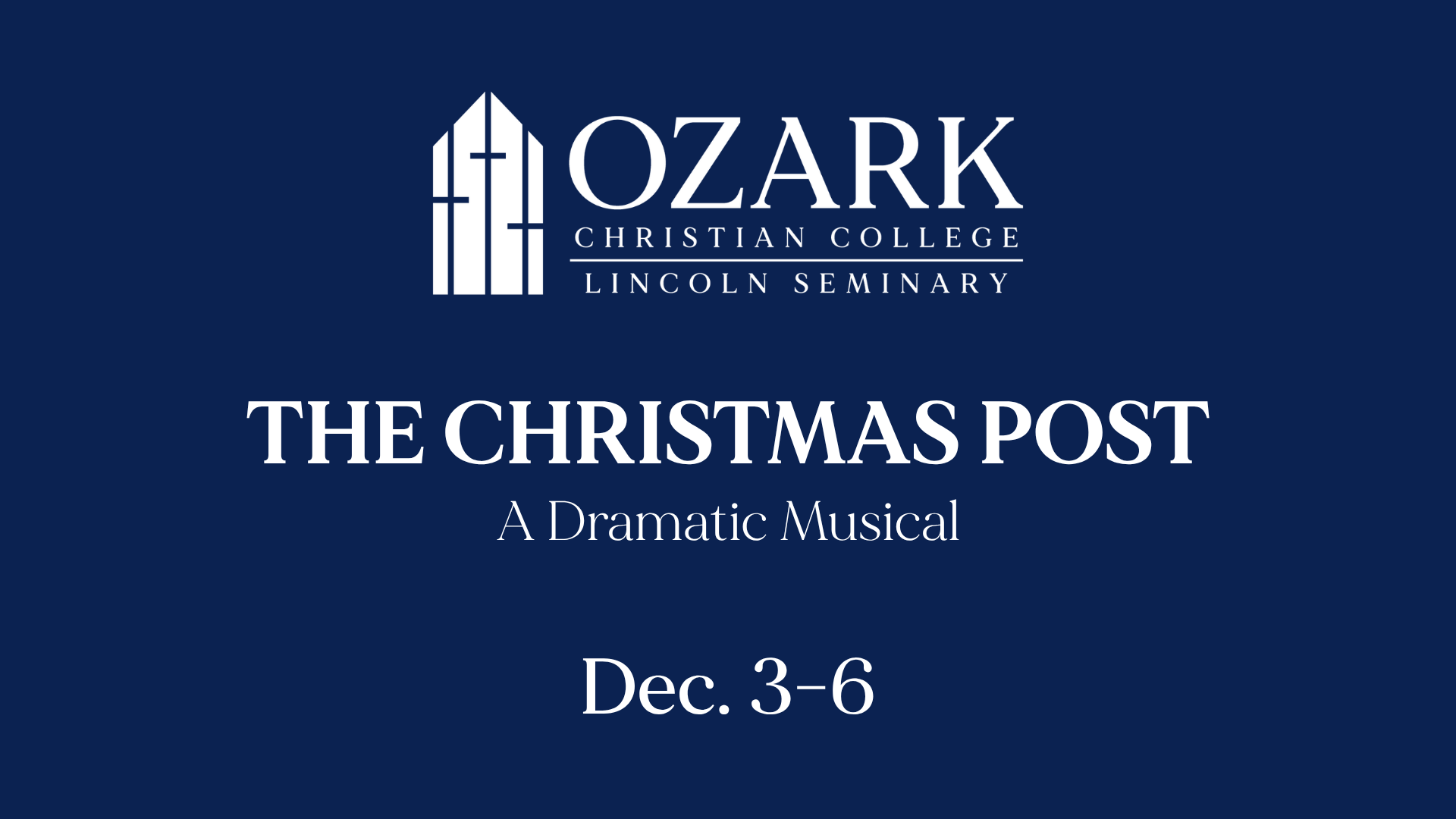 The Christmas Post slide